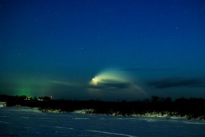 Старт РН "Зенит-3Ф" с геостационарным метеоспутником "Электро-Л"
близ г. Томска
