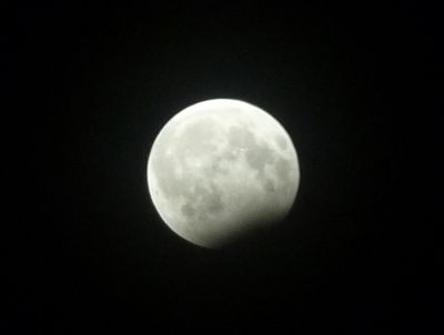 Частное лунное затмение 1 января 2010 г.
