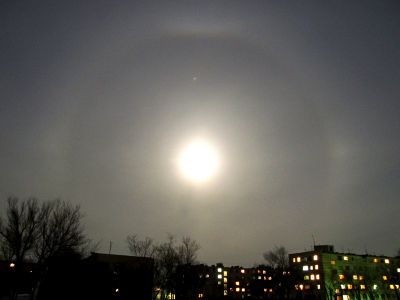 Лунное гало
8 марта 2012 г.
