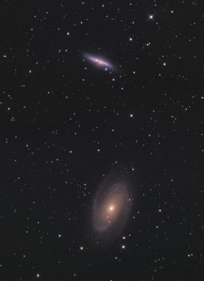 Галактики M 81 и M 82
