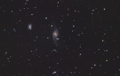 Галактики NGC 3718 и NGC 3729
