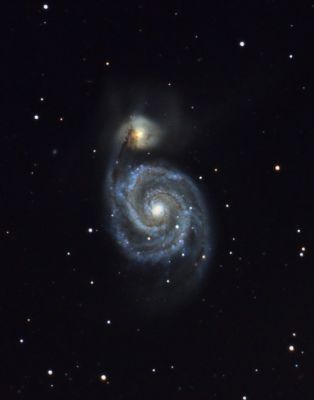 Галактика "Водоворот" (M 51)
