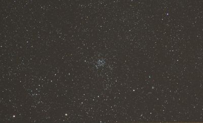 Рассеянное скопление M 35
Правее и ниже - рассеянное скопление NGC 2158
