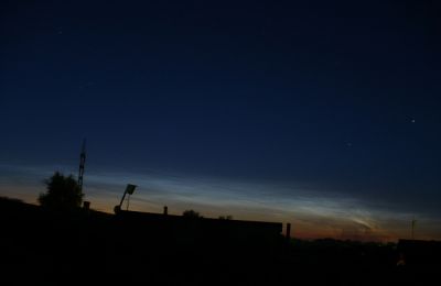 Серебристые облака 25 июля 2009 г.
Суслово, Кемеровской обл.

