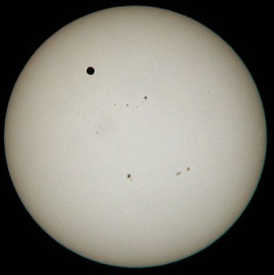 Прохождение Венеры по диску Солнца 6 июня 2012 г.
Ключевые слова: Венера Солнце Прохождение