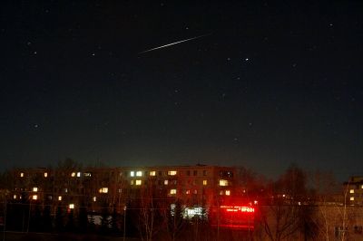 Вспышка Iridium 91 в Лире
31 марта 2012 г. 16:23:09 UTC, блеск -4m.


Ключевые слова: Спутник Иридиум