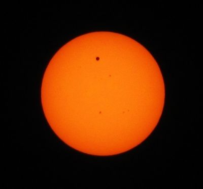 Прохождение Венеры по диску Солнца
6 июня 2012 г.
Ключевые слова: Венера Солнце Прохождение
