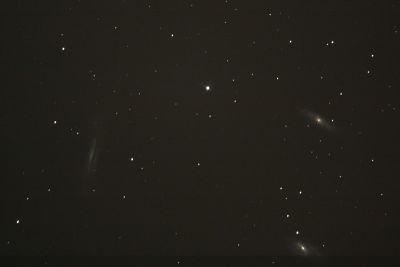 Галактики Льва
Справа вверху - M 65, внизу - М 66, слева - NGC 3628

